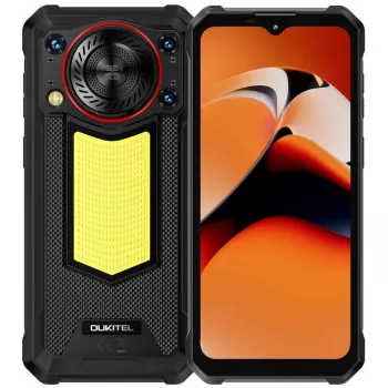 Smartphone OukiTel WP53 Pro — 256 GB de almacenamiento, 8 GB de RAM, Negro