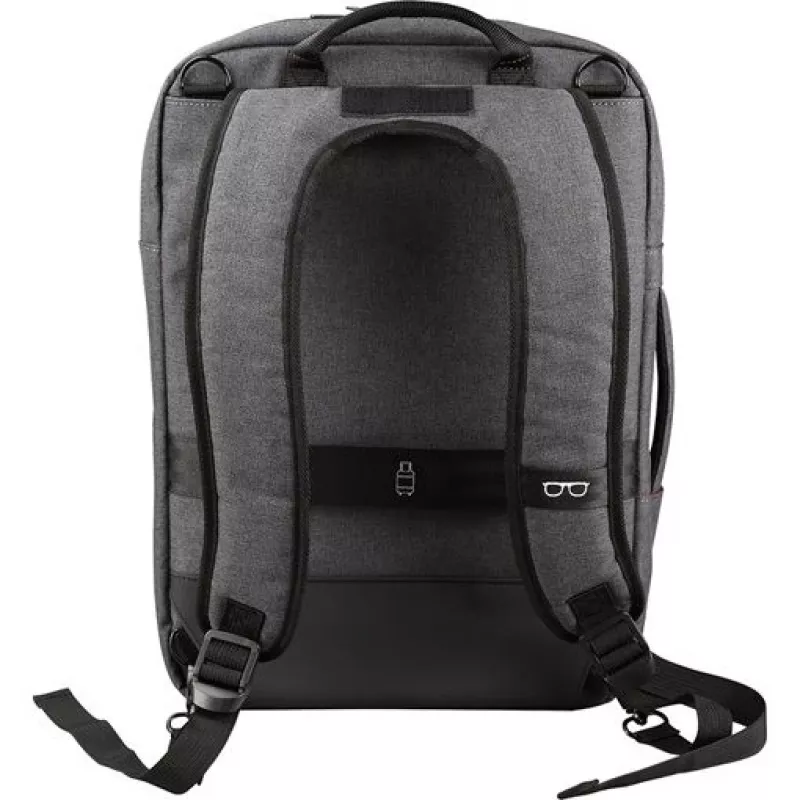 Yenkee YBB 1522GY Tarmac mochila para portátil 3 en 1, 15,6 pulgadas
