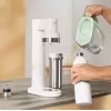 Brita sodaTRIO 1046738 botella para carbonatador, acero inoxidable, 0,65 l, blanca