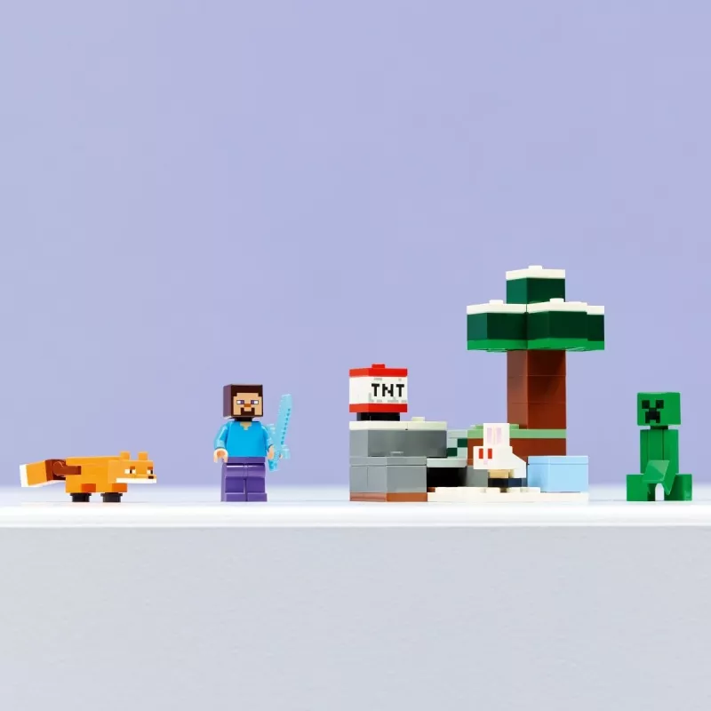 LEGO MINECRAFT 21583 Aventura en la taiga de Steve