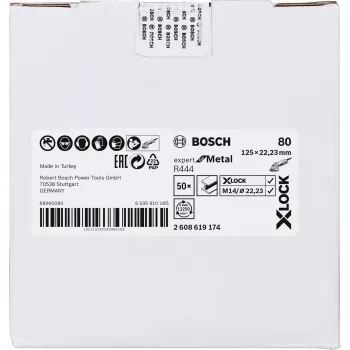 Bosch 2 608 619 174 disco de amolar de acero para herramienta rotativa