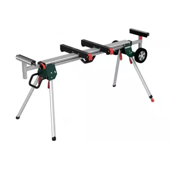 Soporte para sierras de ingletear y tronzar Metabo 629006000 verde acero inoxidable 4 patas