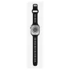 Correa para reloj Nomad Tempo Band negra de goma — 20 mm de ancho, compatible con muñecas de 155–193 mm