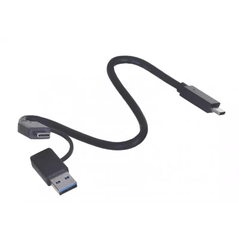 Caja para SSD M.2 Unitek uDrive gris — M.2 (2230/2242/2260/2280), NVMe/SATA III, USB-C 10 Gbit/s, aluminio