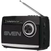 Altavoz SVEN SRP-155, negro (3W, Bluetooth, FM/AM/SW, USB, microSD, linterna, batería)