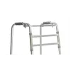 Andador VITEA CARE PPC013VC — andador de 4 ruedas de aluminio, altura ajustable 81,5–91,5 cm, ruedas de 8 cm, ancho 550 mm, peso máx. usuario 110 kg