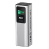 Batería portátil Green Cell PBGC25UD, 25200 mAh, Li‑Ion, 140 W de potencia total, 2× USB‑C + 1× USB‑A, pantalla OLED, carcasa de aluminio