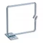 Soporte metálico para bridas ROLINE vertical 80x80mm