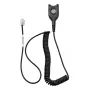 EPOS CSTD 01 – cable para auriculares – EasyDisconnect a RJ-9 macho – cable inferior estándar (1000836)