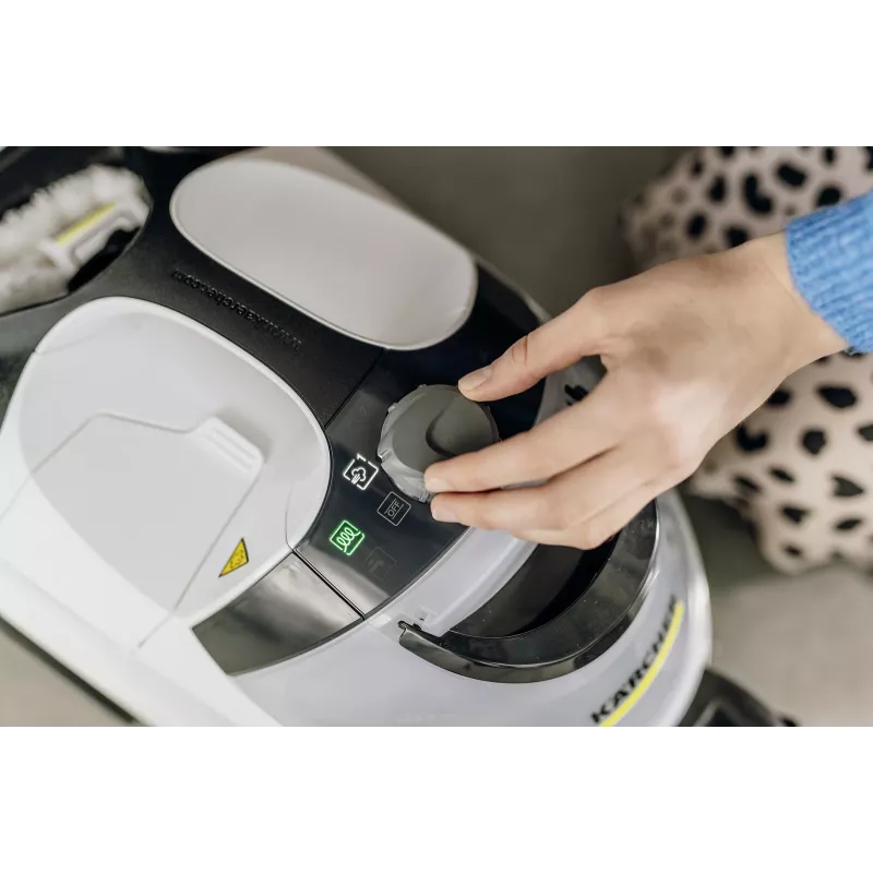 Limpiador a vapor de cilindro Kärcher SC 5 EasyFix IRON 1,5 l 2250 W negro, blanco