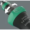 Wera 838 RA-R L Portabrocas manual con carraca 1/4