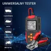 Qoltec 52484 Comprobador de baterías digital LCD | 12V | 24V | 3Ah-200Ah