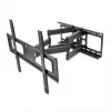 Soporte de pared de exterior Manhattan para televisores y monitores, totalmente articulado, para pantallas de 37-65 inch, VESA 200x200-600x400 mm, hasta 50 kg, resistente a la intemperie, negro