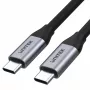 Cable USB UNITEK C14091ABK USB 3.2 Gen 2 2 m USB-C negro