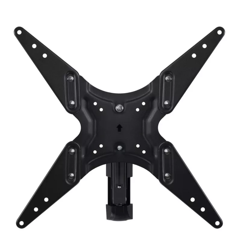 Soporte de pared con resorte de gas para TV MACLEAN MC-784 para televisores de 32–55 pulgadas, inclinación y altura ajustables, carga máx. 21 kg, montaje en pared, negro