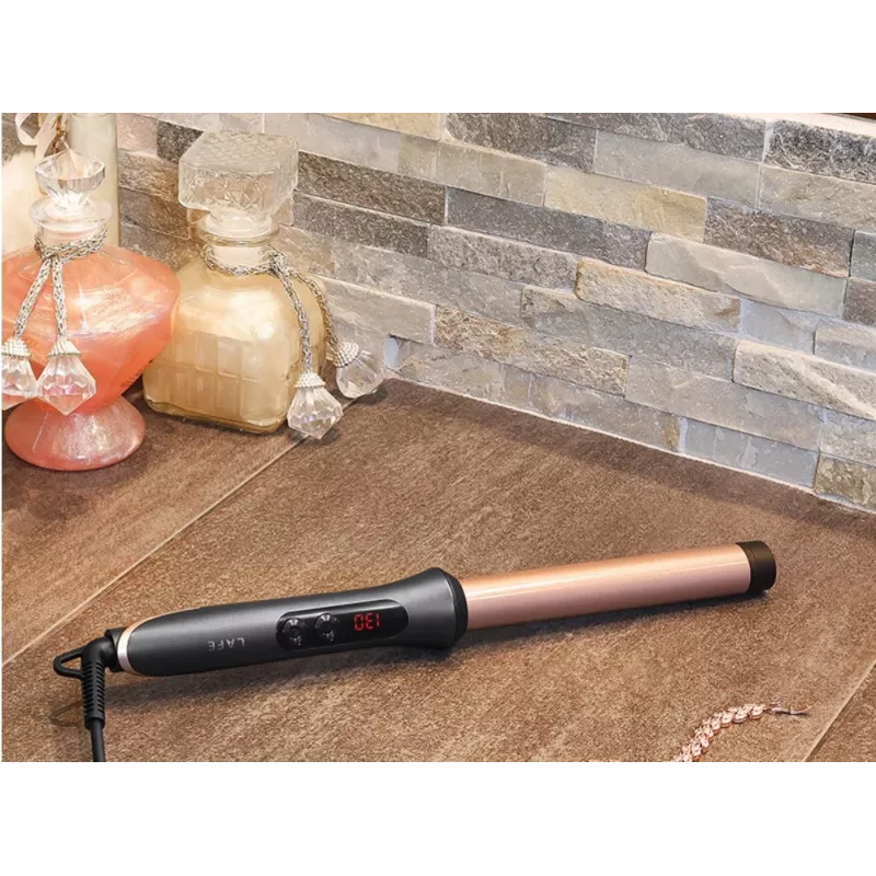 Rizador LAFE Sleek & Shine Curler 25 mm LAFLKA47571 – barra redonda de 25 mm, rizador eléctrico