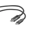 Cable USB-C TB AKTBXKUCCIND10B 1 m 100 W con indicador LED de carga