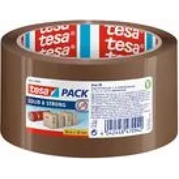 Cinta de embalar Tesa 58641 Solid & Strong — 66 m de longitud, 50 mm de ancho
