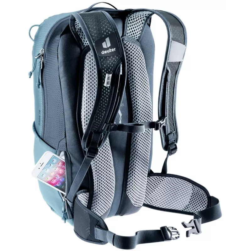 Mochila de bicicleta Deuter Race 16 - atlántico/tinta