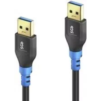 Cable USB PureLink FI-U310-015 USB 3.2 Gen 1 1,5 m USB A negro azul