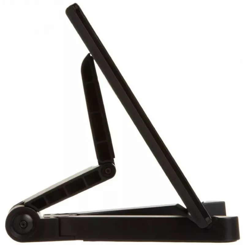 Soporte para portátil y tablet Gembird TA-TS-01, negro, ancho 178 mm, fondo 25 mm, alto 25 mm