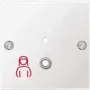 Merten MEG4843-0325 placa mural/tapa de interruptor blanca (MEG4843-0325)