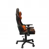 Silla gaming GEMBIRD GC-SCORPION-04X negro-naranja diseño ergonómico, asiento ajustable, respaldo alto