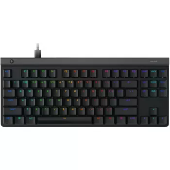 Teclado gaming Logitech G G515 USB QWERTZ checo negro mecánico RGB