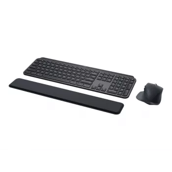 Logitech MX Keys Combo for Business - Conjunto teclado y ratón - retroiluminado - inalámbrico - Bluetooth LE - QWERTY - GB - Grafito