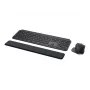 Logitech MX Keys Combo for Business - Conjunto teclado y ratón - retroiluminado - inalámbrico - Bluetooth LE - QWERTY - GB - Grafito
