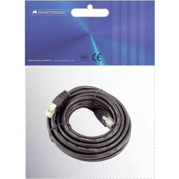 Cable de red Omnitronic CAT-5 5 m (modelo 30222070)