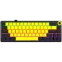 Teclado gaming mecánico LORGAR KBP70MW 65% negro amarillo distribución EN