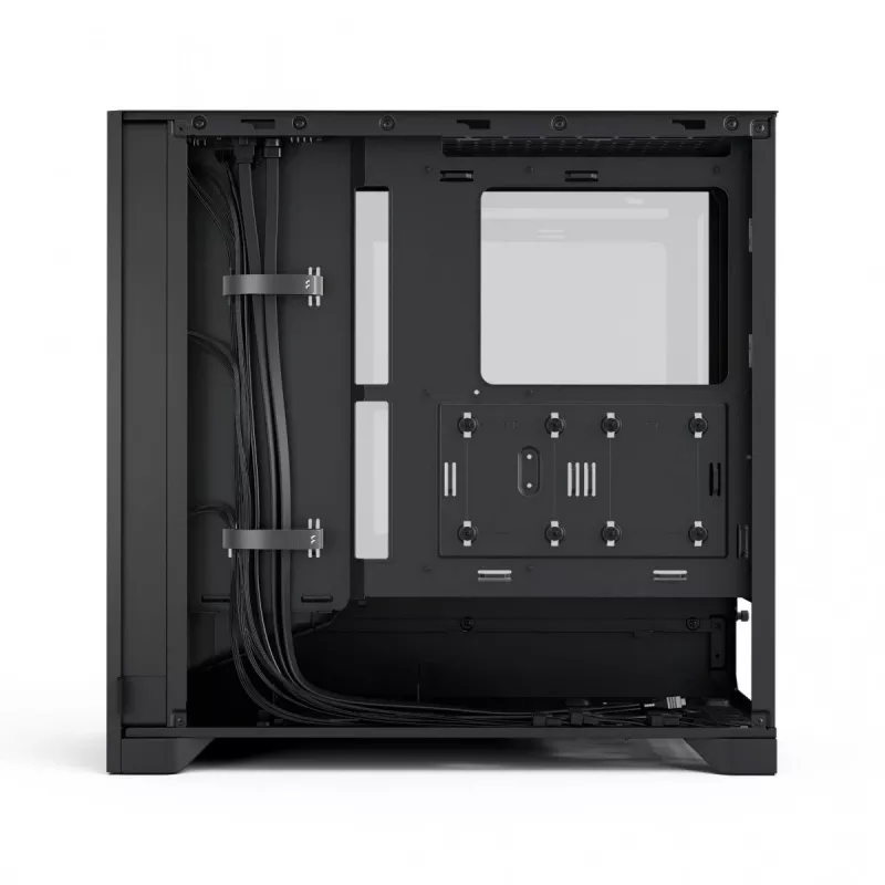 Caja para PC Fractal Design Pop 2 Air negro TG RGB Midi Tower – ATX/Micro-ATX/Mini-ITX, 3x120mm frontales, 1x120mm trasero, bahías de 2,5 inch y 3,5 inch