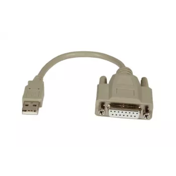 Cable adaptador USB2.0 EFB-Elektronik Game-Port, 0,2m, conector macho USB-A/conector hembra D-SUB15 Fabricante: EFB Elektronik (K5306.020V2)