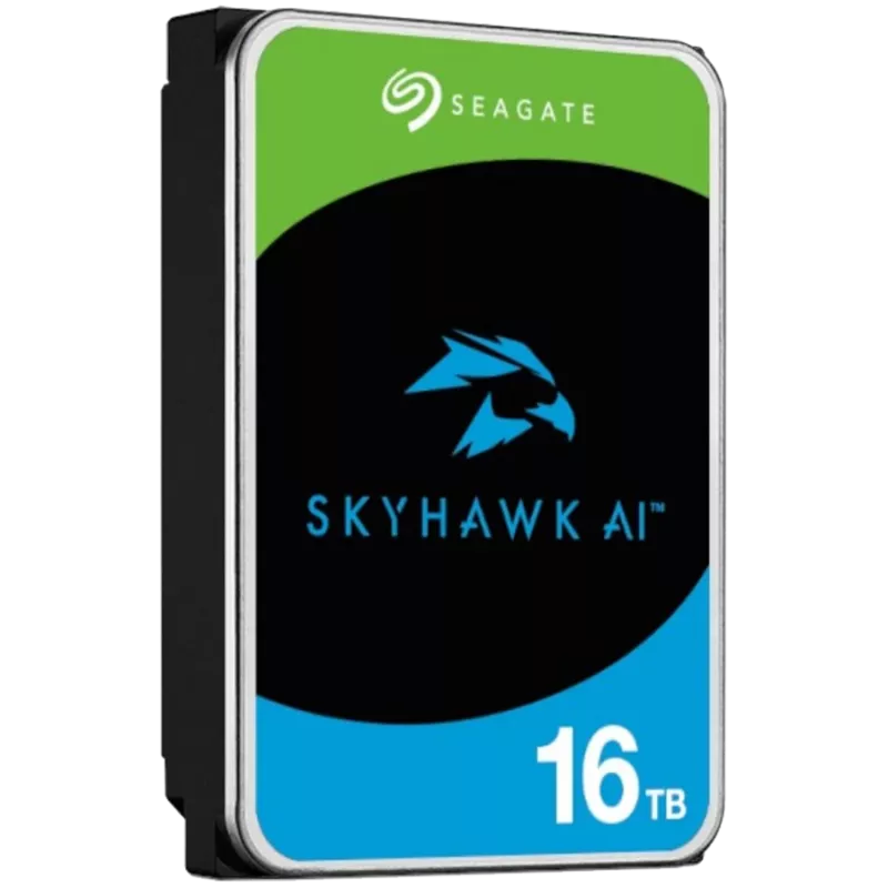 Seagate SkyHawk AI ST16000VE005 disco duro interno 16 TB 7200 RPM 512 MB 3,5 pulgadas Serial ATA III