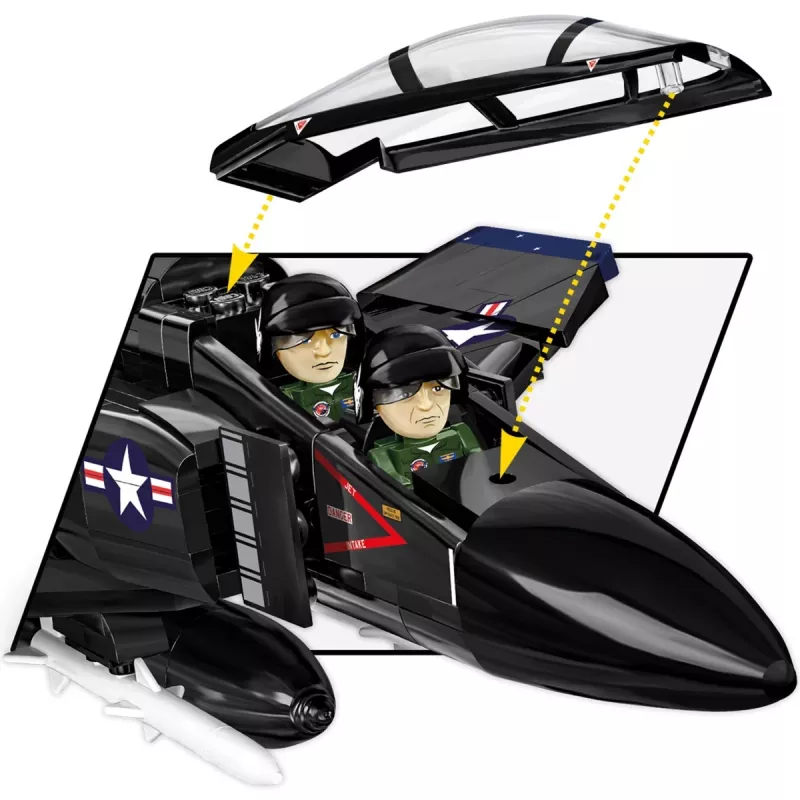 Bloques F-4S Phantom II 608 piezas