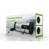 Adaptador/convertidor de corriente Gembird EG-PWC150-01 Coche 150 W Negro, Gris