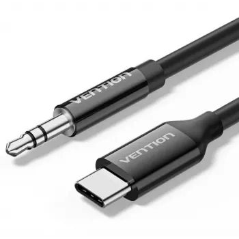 Cable adaptador de audio Vention USB-C a jack de 3,5 mm, 1,5 m, modelo BIFBG