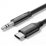 Cable adaptador de audio Vention USB-C a jack de 3,5 mm, 1,5 m, modelo BIFBG