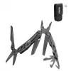 Multitool Nextool Mini FLAGSHIP NE20122 — 10-en-1 multitool compacto de acero inoxidable, negro, 67×27×17 mm, 83 g
