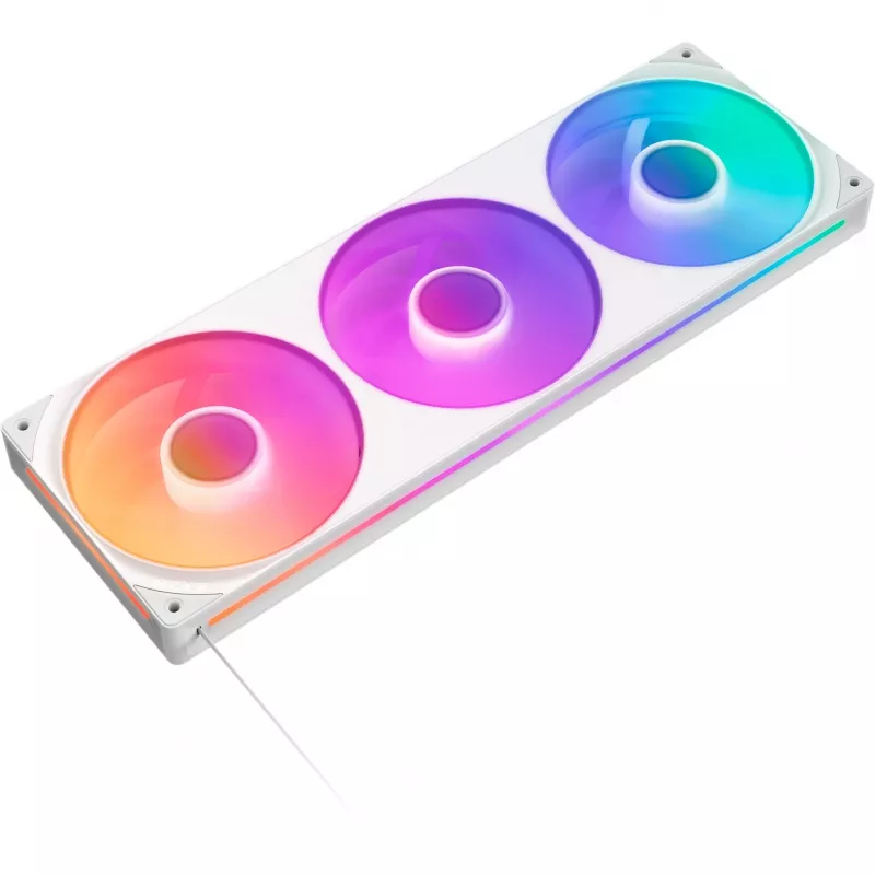 NZXT F360 RGB Core 120mm ARGB Pack de 3 Blanco