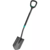 Gardena 17012-20 – Pala de drenaje – acero – negro – en forma de D – monocromo