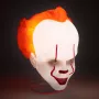 Lámpara de mesa Paladone lámpara máscara PP11207ITV2 Pennywise LED, lámpara temática con forma de máscara