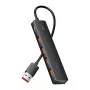 Hub multipuerto 5 en 1 USB 3.2 Gen 2 Vention CHOBB — 5 puertos (4× USB 3.2 Gen 2 Type-A, 1× USB 3.2 Gen 1 Type-A), 0,15 m, ABS, negro