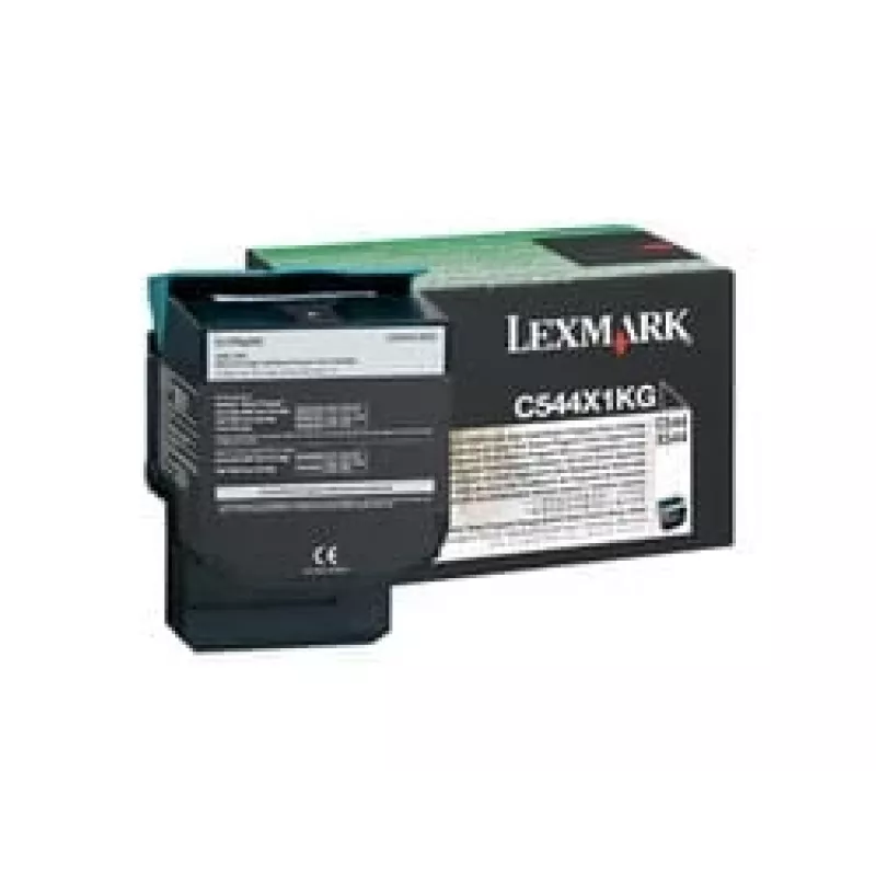 Tóner Lexmark C544X1KG negro de rendimiento extra alto, 6.000 páginas