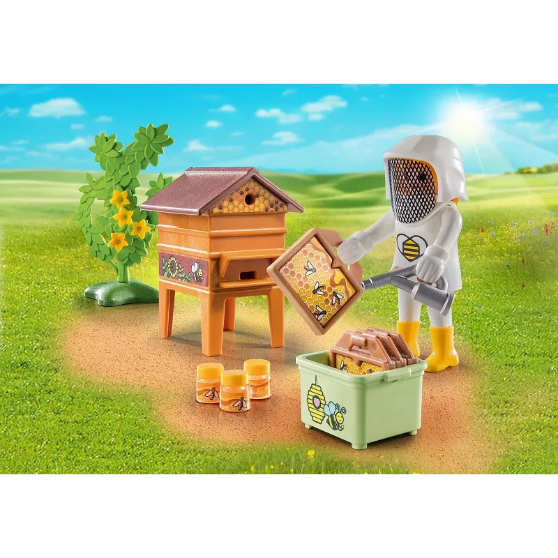 Playmobil Apicultor – juego de rol y juego creativo para niños de 4 a 10 años – Fat Brain Toys