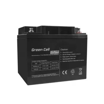 Batería para SAI Green Cell AGM22 — plomo-ácido, sellada, 12 V, 40 Ah (VRLA), 170 × 165 × 197 mm, 12,1 kg