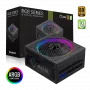 Gamemax fuente de alimentación, 80 PLUS, Gold | RGB 1050G | 1050 W