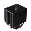 Disipador de aire para procesador DeepCool AK620 DIGITAL 12 cm Negro 1 unidad