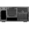 Caja de PC SilverStone Crown 04 SST-CW04TB — formato HTPC, compatible con SSI-EEB, gris oscuro